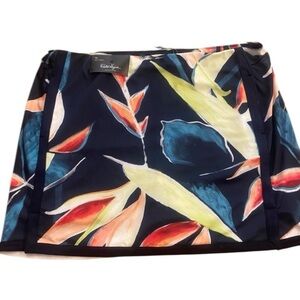 Walter Hayden Women’s Golf Skort Birds of Paradise Pockets New Size XL